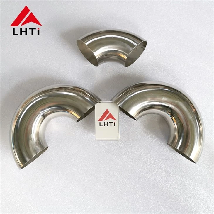 Long Radius Titanium Elbow 45 Degree / 90 Degree Titanium Pipe Elbow